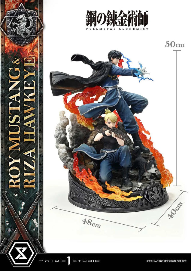 Hagane no Renkinjutsushi Fullmetal Alchemist - Black Hayate - Riza Hawkeye - Roy Mustang - Concept Masterline (CMFMA-02) - 1/6 (Prime 1 Studio)ㅤ – Prime 1 Studio – ActionFigure Brasil