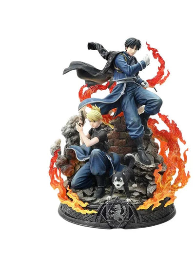 Hagane no Renkinjutsushi Fullmetal Alchemist - Black Hayate - Riza Hawkeye - Roy Mustang - Concept Masterline (CMFMA-02DX) - 1/6 - DX Version (Prime 1 Studio)ㅤ – Prime 1 Studio – ActionFigureBrasil