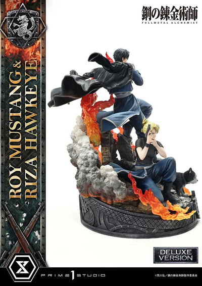 Hagane no Renkinjutsushi Fullmetal Alchemist - Black Hayate - Riza Hawkeye - Roy Mustang - Concept Masterline (CMFMA-02DX) - 1/6 - DX Version (Prime 1 Studio)ㅤ – Prime 1 Studio – ActionFigureBrasil — detalhe do produto