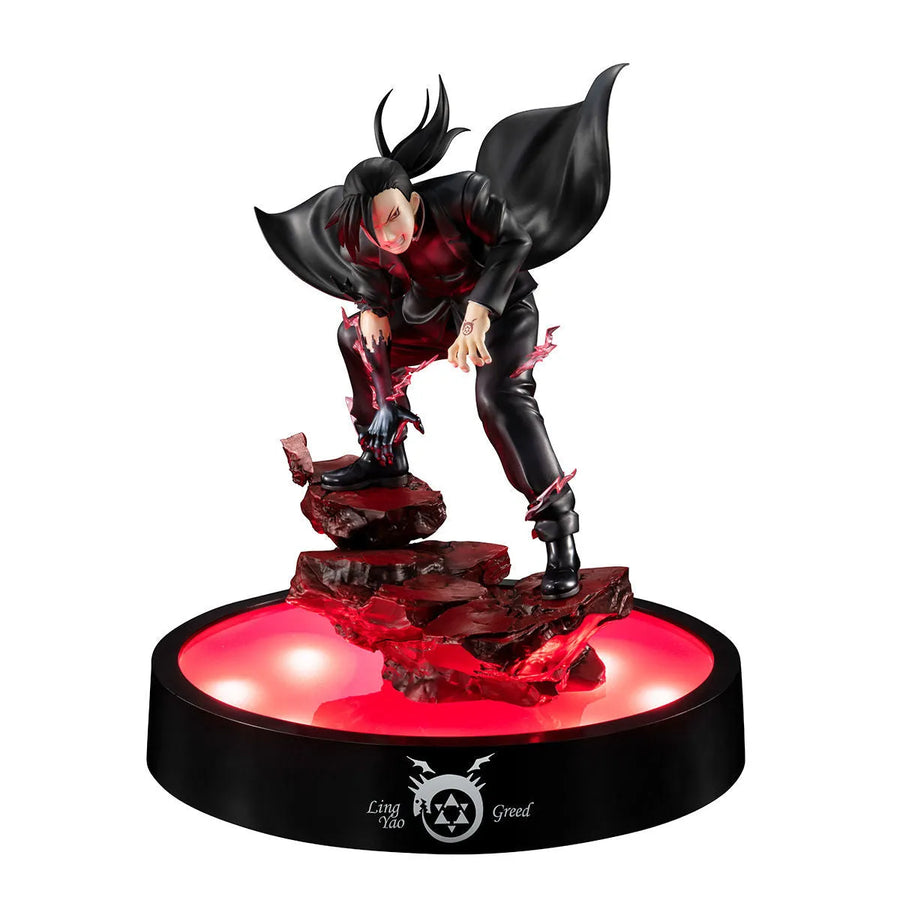 Hagane no Renkinjutsushi Fullmetal Alchemist - Greed - Ling Yao - Precious G.E.M. (MegaHouse) [Shop Exclusive]ㅤ – MegaHouse – ActionFigureBrasil
