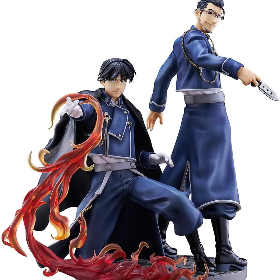Hagane no Renkinjutsushi Fullmetal Alchemist - Maes Hughes - Roy Mustang (Gill Gill Global, Proof)ㅤ – Proof,Gill Gill Global As Producer – ActionFigure Brasil