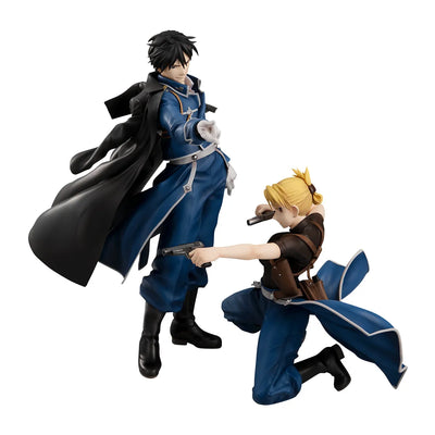 Hagane no Renkinjutsushi Fullmetal Alchemist - Roy Mustang - Riza Hawkeye - Precious G.E.M. - Set (MegaHouse) [Shop Exclusive]ㅤ – MegaHouse – ActionFigure Brasil — embalagem