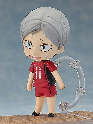 Haikyuu!! - Haiba Lev - Nendoroid #806ㅤ – Orange Rouge – ActionFigure Brasil — com base expositora