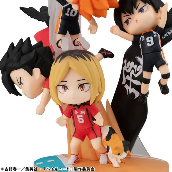 Haikyuu!! - Hinata Shouyou - Kageyama Tobio - Kozume Kenma - Kuroo Tetsurou - FigUnity (MegaHouse)ㅤ – MegaHouse – ActionFigure Brasil
