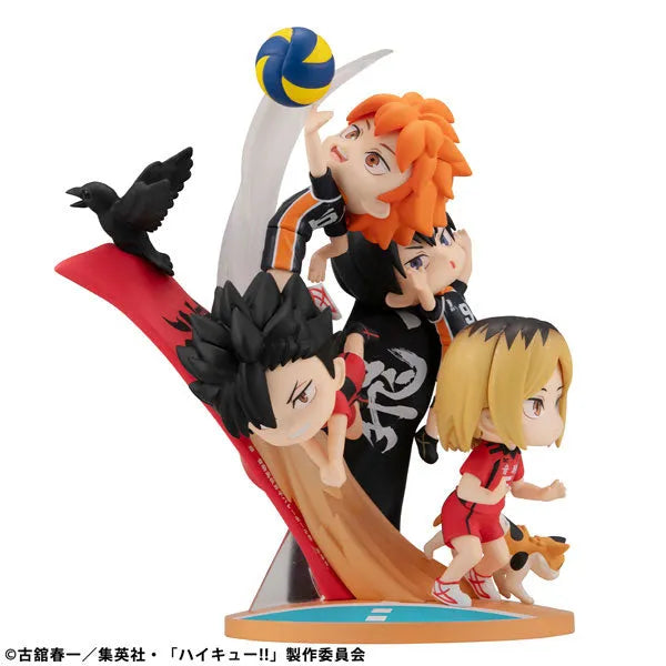 Haikyuu!! - Hinata Shouyou - Kageyama Tobio - Kozume Kenma - Kuroo Tetsurou - FigUnity (MegaHouse)ㅤ – MegaHouse – ActionFigure Brasil