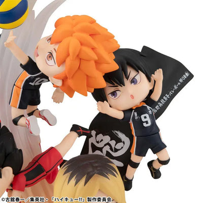 Haikyuu!! - Hinata Shouyou - Kageyama Tobio - Kozume Kenma - Kuroo Tetsurou - FigUnity (MegaHouse)ㅤ – MegaHouse – ActionFigure Brasil — iluminação de estúdio