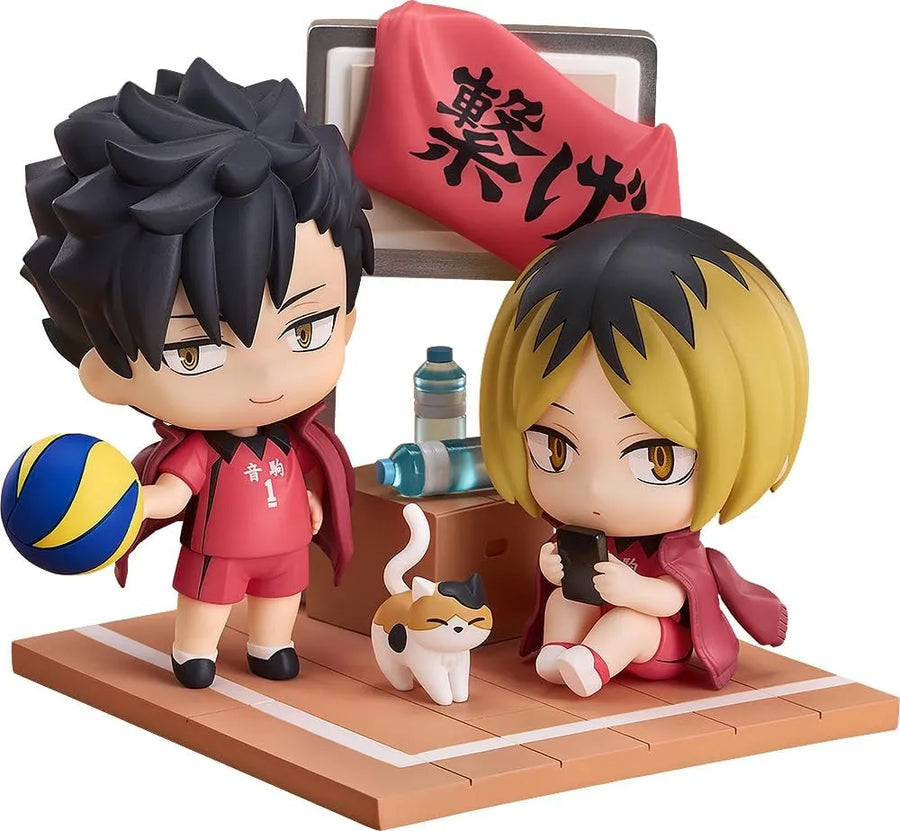 Haikyuu!! - Kozume Kenma - Kuroo Tetsurou - Qset+ (Good Smile Arts Shanghai, Good Smile Company)ㅤ – Good Smile Arts Shanghai as ManufacturerGood Smile Company as Producer – ActionFigure Brasil