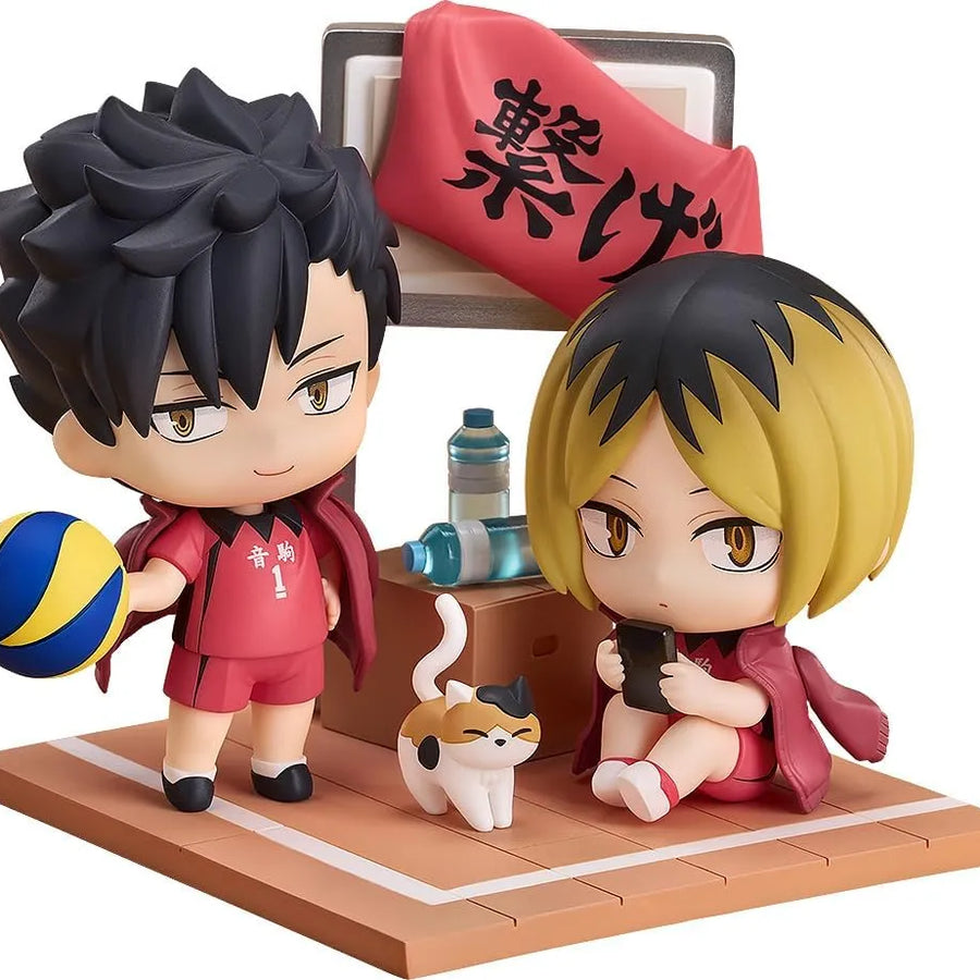 Haikyuu!! - Kozume Kenma - Kuroo Tetsurou - Qset+ (Good Smile Arts Shanghai, Good Smile Company)ㅤ – Good Smile Arts Shanghai as ManufacturerGood Smile Company as Producer – ActionFigure Brasil
