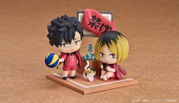 Haikyuu!! - Kozume Kenma - Kuroo Tetsurou - Qset+ (Good Smile Arts Shanghai, Good Smile Company)ㅤ – Good Smile Arts Shanghai as ManufacturerGood Smile Company as Producer – ActionFigure Brasil