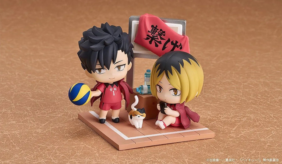 Haikyuu!! - Kozume Kenma - Kuroo Tetsurou - Qset+ (Good Smile Arts Shanghai, Good Smile Company)ㅤ – Good Smile Arts Shanghai as ManufacturerGood Smile Company as Producer – ActionFigure Brasil