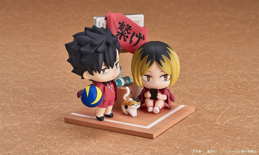 Haikyuu!! - Kozume Kenma - Kuroo Tetsurou - Qset+ (Good Smile Arts Shanghai, Good Smile Company)ㅤ – Good Smile Arts Shanghai as ManufacturerGood Smile Company as Producer – ActionFigure Brasil