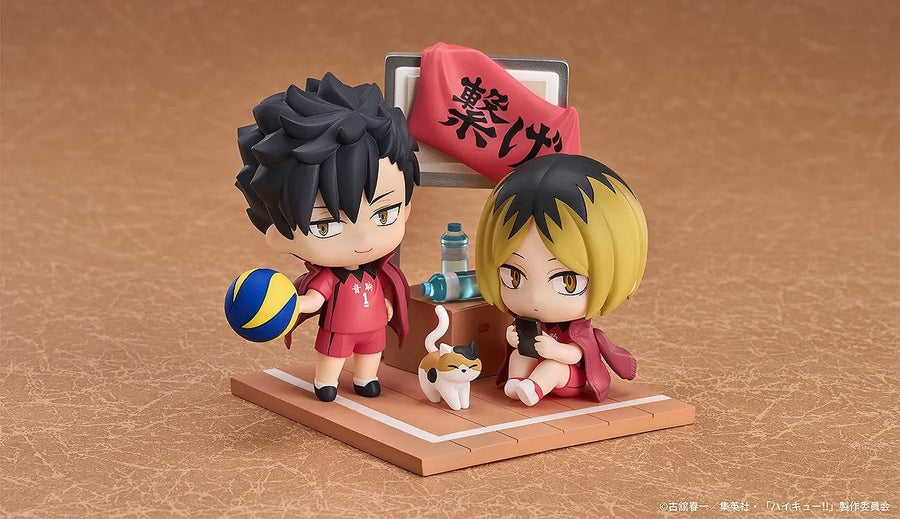 Haikyuu!! - Kozume Kenma - Kuroo Tetsurou - Qset+ (Good Smile Arts Shanghai, Good Smile Company)ㅤ – Good Smile Arts Shanghai as ManufacturerGood Smile Company as Producer – ActionFigure Brasil