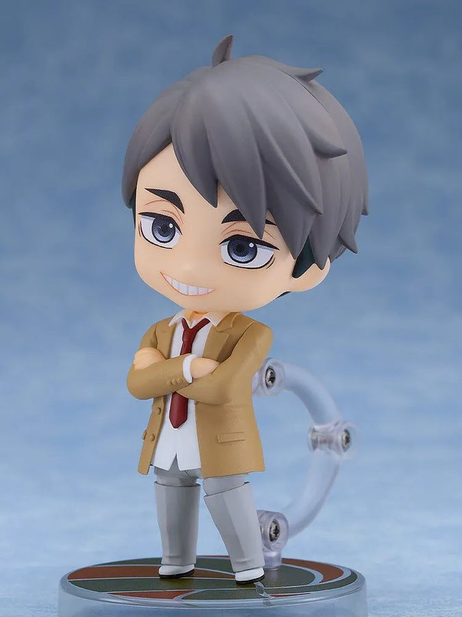 Haikyuu!! - Miya Osamu - Nendoroid #2627 - School Uniform Ver. (Good Smile Company, Orange Rouge)ㅤ – Orange Rouge,Good Smile Company – ActionFigure Brasil