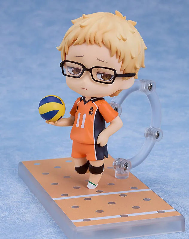 Haikyuu!! - Tsukishima Kei - Nendoroid #2817 - The New Karasuno Ver. (Good Smile Company, Orange Rouge)ㅤ – Orange Rouge as ManufacturerGood Smile Company – ActionFigure Brasil
