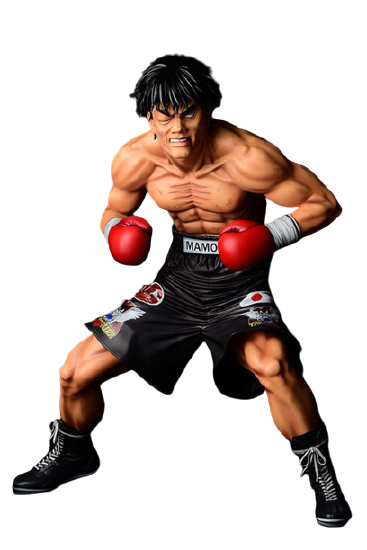 Hajime no Ippo - Takamura Mamoru - Fighting Pose - Damage EX Ver. (Orca Toys)ㅤ – Orca Toys – ActionFigure Brasil