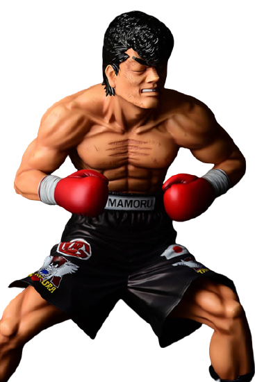 Hajime no Ippo - Takamura Mamoru - Fighting Pose - Damage Ver. (Orca Toys)ㅤ – Orca Toys – ActionFigure Brasil