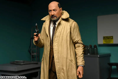 Halloween II Boogeyman Michael Myers vs Sam Loomis Ultimate 7 Inch Action Figure 2PKㅤ – Neca – ActionFigure Brasil — com base expositora