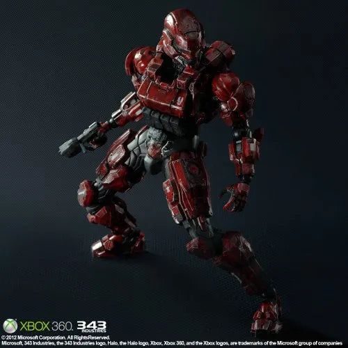 Halo 4 - Spartan Solider - Play Arts Kai - Red (Square Enix)ㅤ – Square Enix – ActionFigure Brasil
