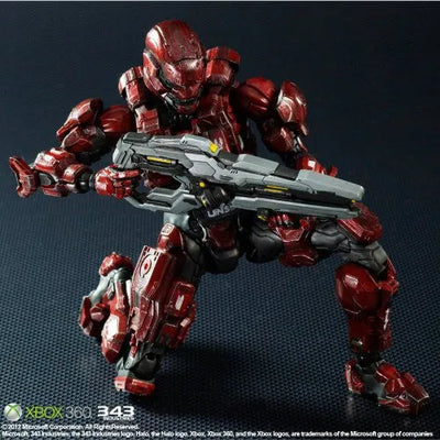 Halo 4 - Spartan Solider - Play Arts Kai - Red (Square Enix)ㅤ – Square Enix – ActionFigureBrasil — detalhe do produto