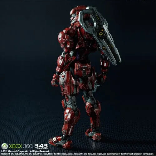 Halo 4 - Spartan Solider - Play Arts Kai - Red (Square Enix)ㅤ – Square Enix – ActionFigure Brasil