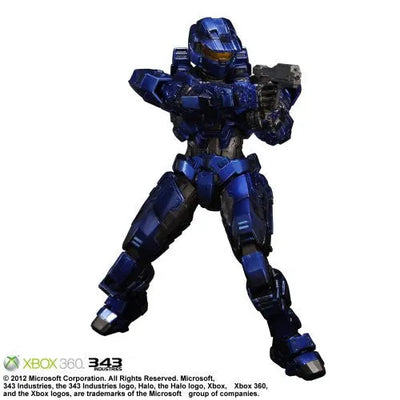 Halo: Combat Evolved - Spartan Mark V - Play Arts Kai - Blue (Microsoft Square Enix)ㅤ – Square Enix – ActionFigure Brasil