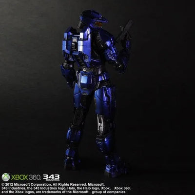 Halo: Combat Evolved - Spartan Mark V - Play Arts Kai - Blue (Microsoft Square Enix)ㅤ – Square Enix – ActionFigure Brasil — acessórios