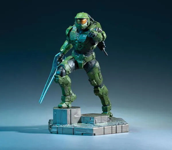 Halo Infinite / Master Chief With Grappleshot PVC Statueㅤ – Dark Horse – ActionFigure Brasil