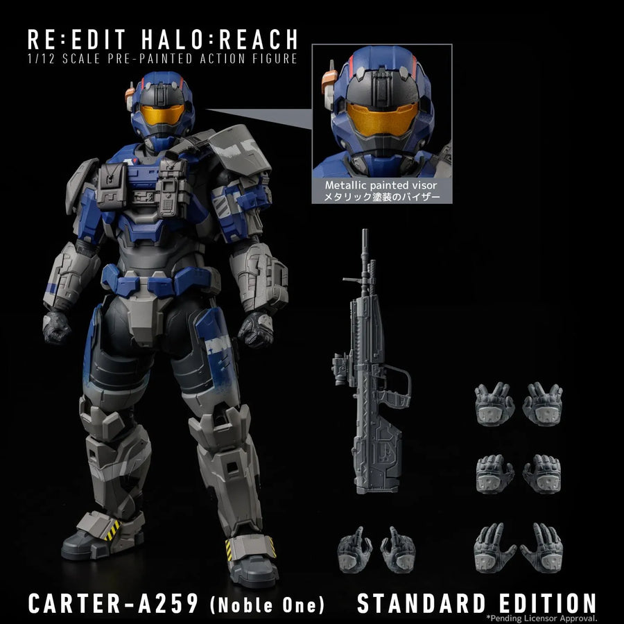 Halo Reach - Carter-A259 - RE:EDIT - 1/12 (1000Toys)ㅤ – 1000Toys – ActionFigure Brasil
