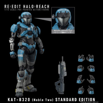 Halo Reach - Catherine-B320 - RE:EDIT - 1/12 (1000Toys)ㅤ – 1000Toys – ActionFigure Brasil — com base expositora