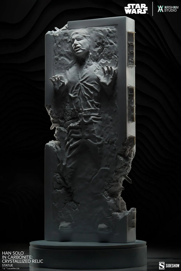 Han Solo™ in Carbonite™: Crystallized Relic - LIMITED EDITION – Sideshow Collectibles – ActionFigure Brasil