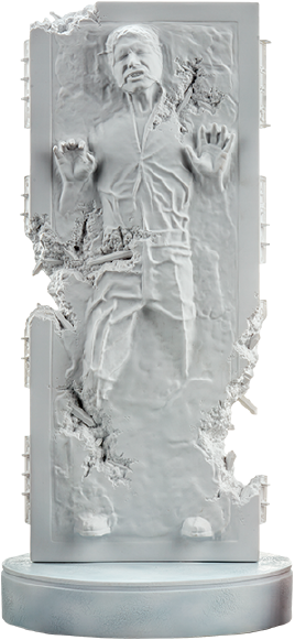 Han Solo™ in Carbonite™: Crystallized Relic - LIMITED EDITION – Sideshow Collectibles – ActionFigure Brasil