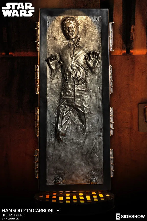 Han Solo in Carbonite - LIMITED EDITION – Sideshow Collectibles – ActionFigure Brasil
