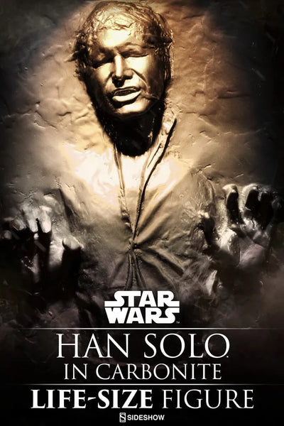 Han Solo in Carbonite - LIMITED EDITION – Sideshow Collectibles – ActionFigure Brasil — embalagem