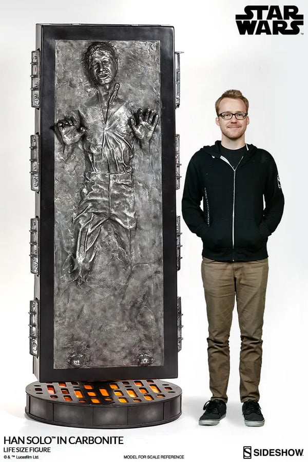 Han Solo in Carbonite - LIMITED EDITION – Sideshow Collectibles – ActionFigure Brasil