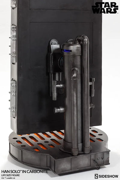 Han Solo in Carbonite - LIMITED EDITION – Sideshow Collectibles – ActionFigure Brasil — close