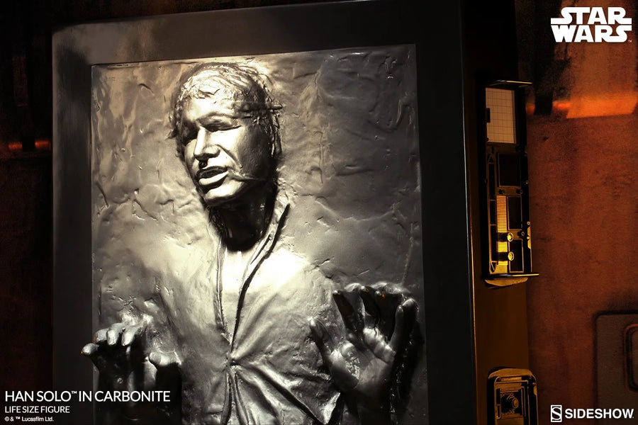 Han Solo in Carbonite - LIMITED EDITION – Sideshow Collectibles – ActionFigure Brasil