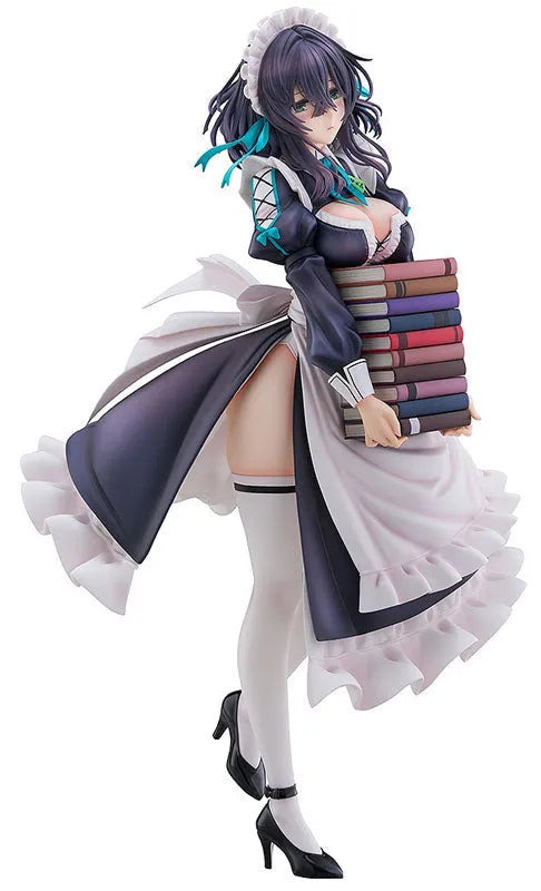 Hanikami, Kanojo wa Koi o Suru - Chigami Hikage - Maid Maison - 1/6 (Alice Glint, DMM Factory)ㅤ – DMM Factory as ManufacturerAlice Glint as Producer – ActionFigure Brasil
