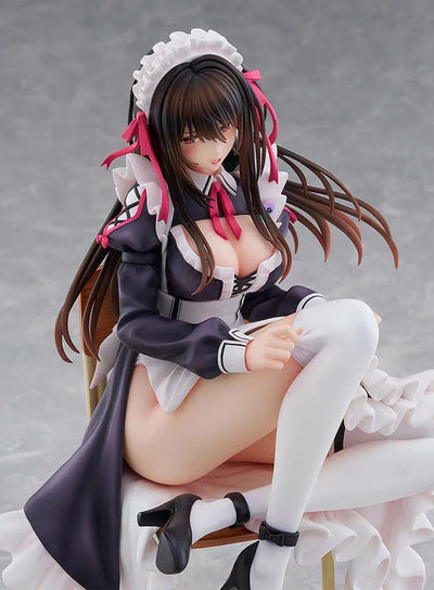 Hanikami, Kanojo wa Koi o Suru - Minazumi Kasane - Maid Maison - 1/6 (DMM Factory)ㅤ – DMM Factory – ActionFigure Brasil — com base expositora