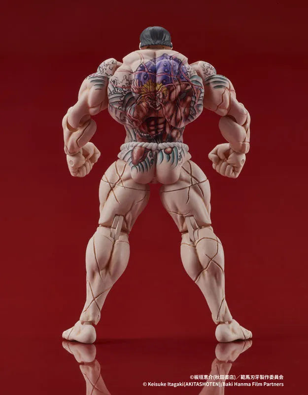 Hanma Baki - Hanayama Kaoru - Digaction (Digism)ㅤ – DIGISM – ActionFigureBrasil