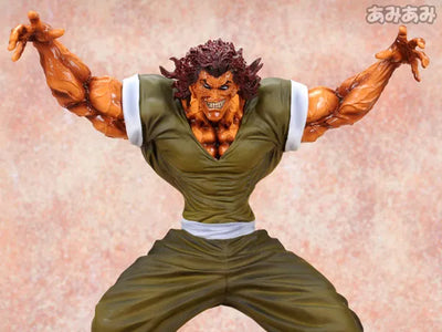 "Hanma Baki" RDF The World's Strongest Creature Hanma Yuujirou Champion The Web Editionㅤ – Gantaku – ActionFigure Brasil — ângulo diferente