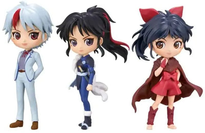 Hanyou no Yashahime - Higurashi Towa - Setsuna - Moroha - Hanyou no Yashahime Q Posket Petit - Q Posket Petit (Bandai Spirits)ㅤ – Bandai Spirits – ActionFigureBrasil