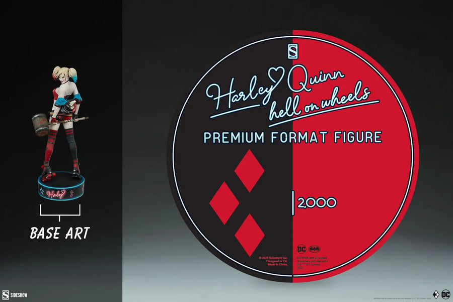 Harley Quinn: Hell on Wheels - LIMITED EDITION: 2000 – Sideshow Collectibles – ActionFigure Brasil