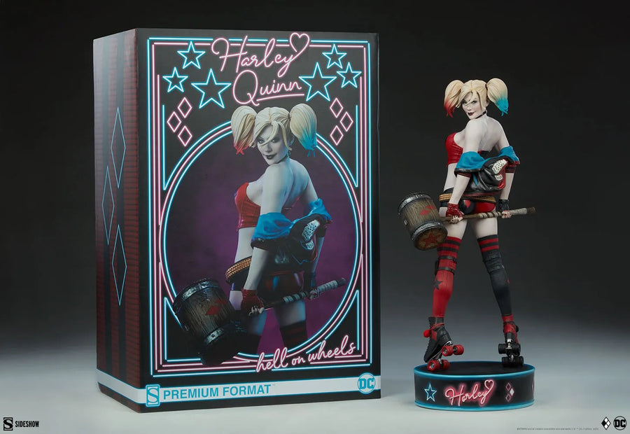 Harley Quinn: Hell on Wheels - LIMITED EDITION: 2000 – Sideshow Collectibles – ActionFigure Brasil