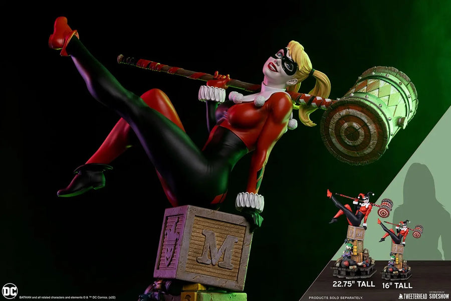 Harley Quinn - LIMITED EDITION: 400 (Collector Quarter Scale) – Tweeterhead – ActionFigure Brasil — close