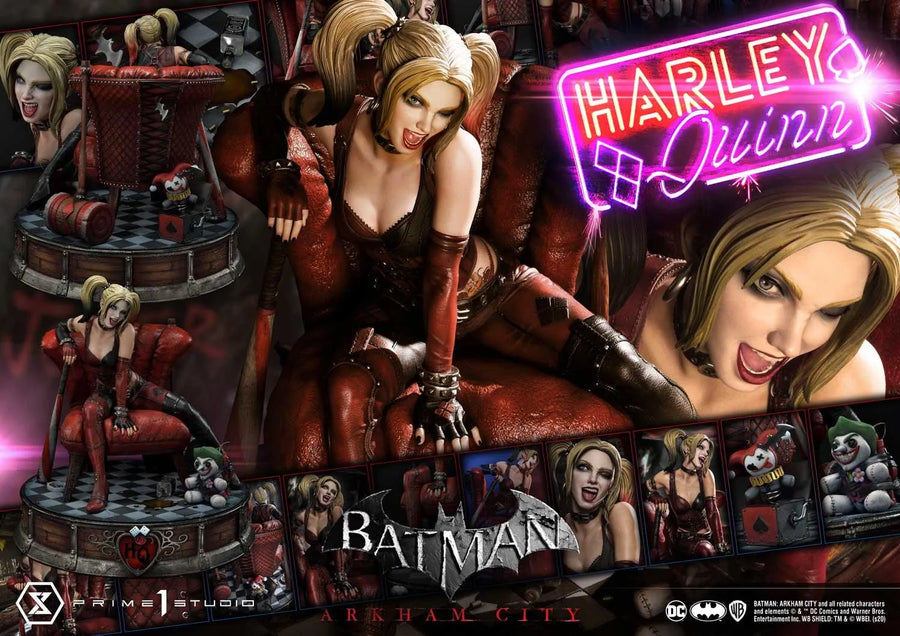 Harley Quinn (Regular Version) Batman: Arkham City – Prime1Studio – ActionFigure Brasil