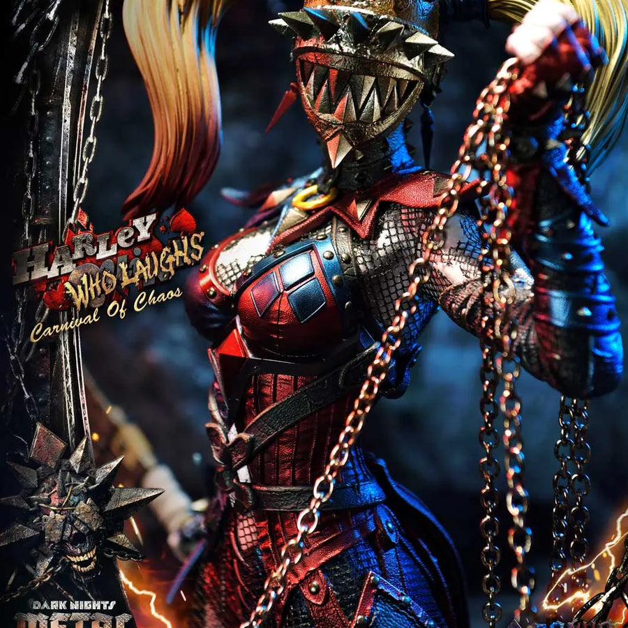 Harley Quinn Who Laughs (Deluxe Bonus Version) Dark Nights: Metal (Comics) – Prime1Studio – ActionFigure Brasil