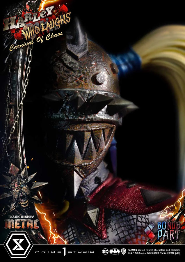 Harley Quinn Who Laughs (Deluxe Bonus Version) Dark Nights: Metal (Comics) – Prime1Studio – ActionFigure Brasil