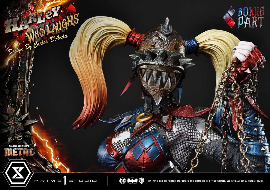 Harley Quinn Who Laughs (Deluxe Bonus Version) Dark Nights: Metal (Comics) – Prime1Studio – ActionFigure Brasil