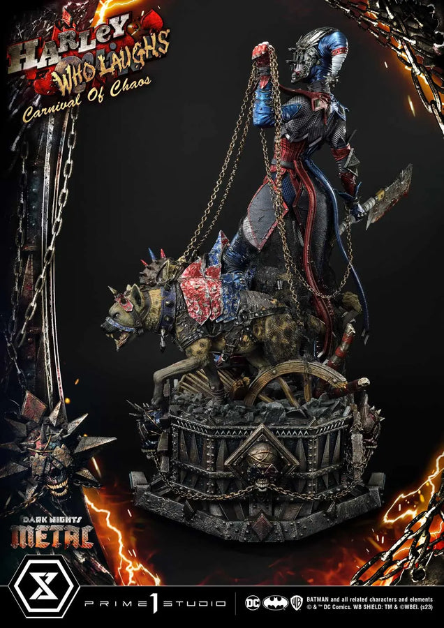 Harley Quinn Who Laughs (Regular Version) Dark Nights: Metal (Comics) – Prime1Studio – ActionFigure Brasil