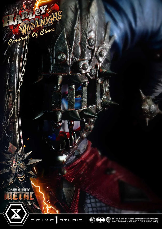 Harley Quinn Who Laughs (Regular Version) Dark Nights: Metal (Comics) – Prime1Studio – ActionFigure Brasil